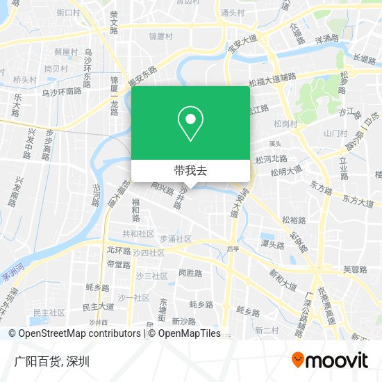 广阳百货地图