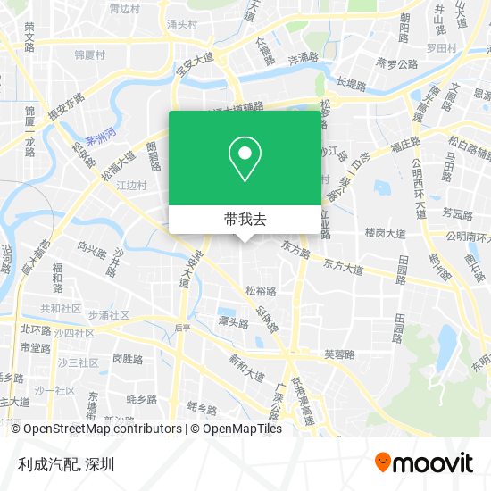 利成汽配地图