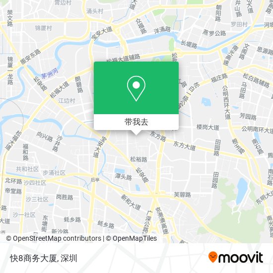 快8商务大厦地图