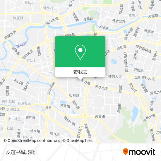友谊书城地图