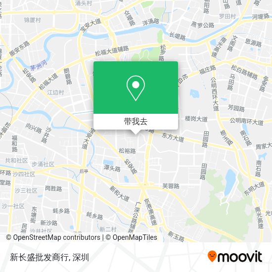 新长盛批发商行地图