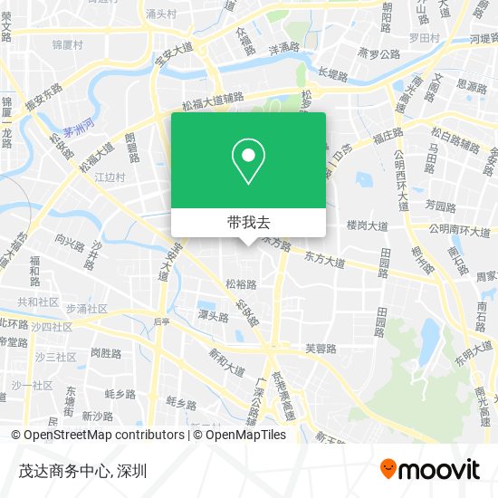 茂达商务中心地图