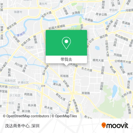 茂达商务中心地图