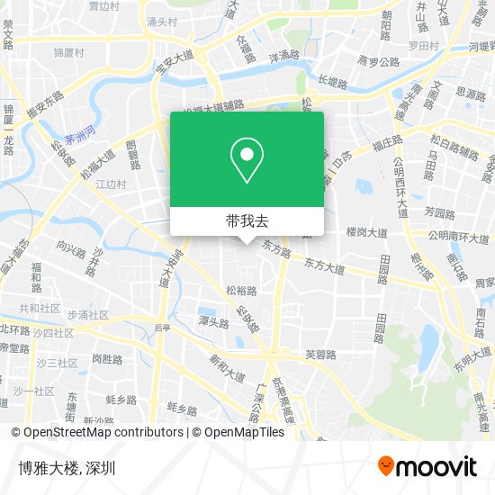 博雅大楼地图