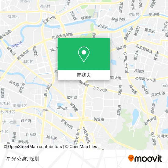 星光公寓地图