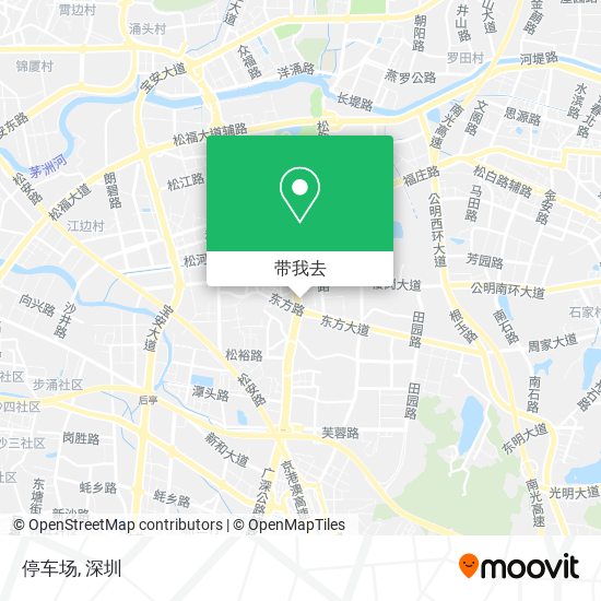 停车场地图