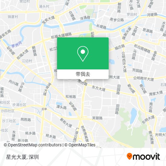 星光大厦地图