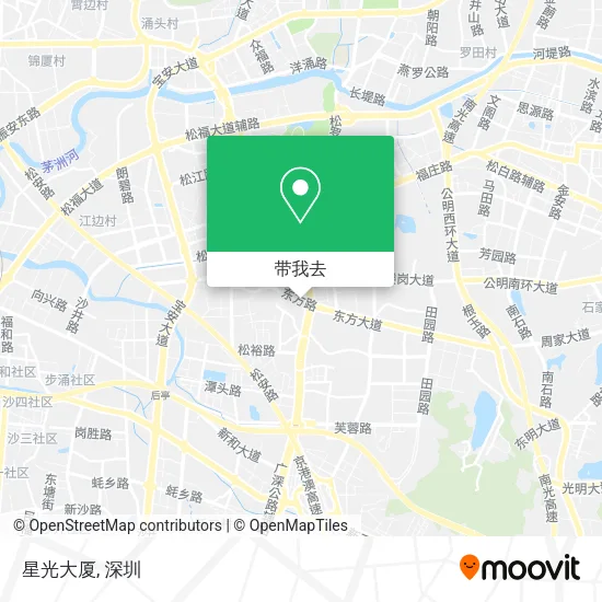 星光大厦地图