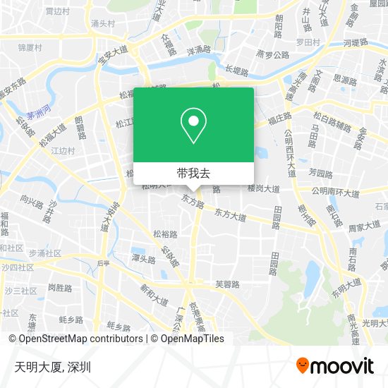 天明大厦地图