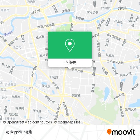 永发住宿地图
