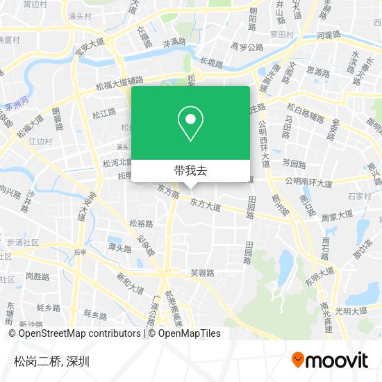 松岗二桥地图