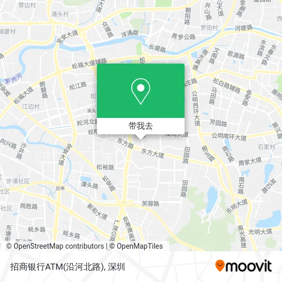 招商银行ATM(沿河北路)地图