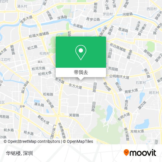 华铭楼地图