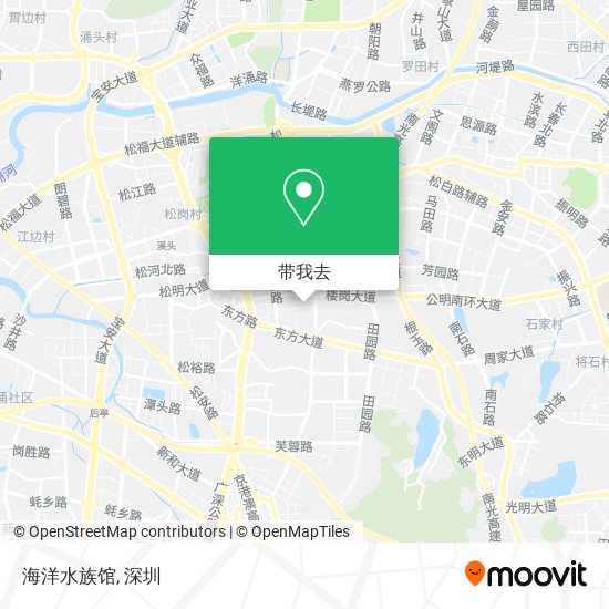 海洋水族馆地图