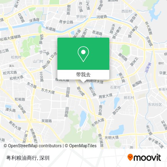 粤利粮油商行地图