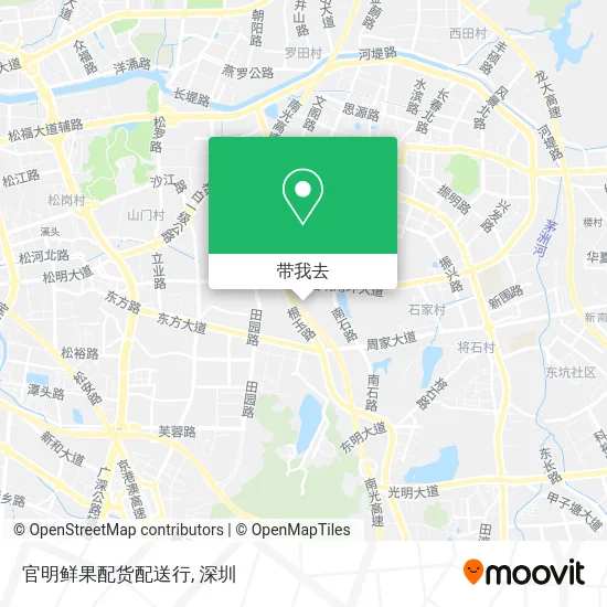 官明鲜果配货配送行地图