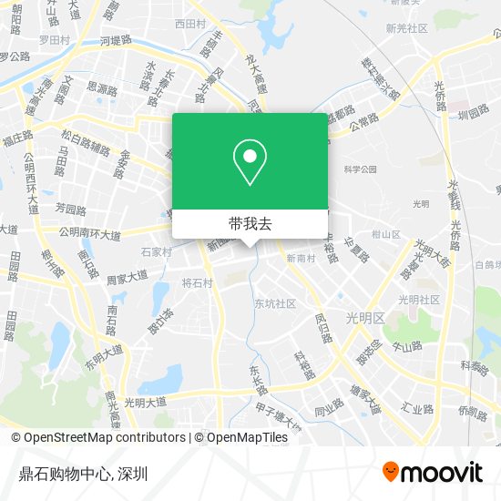 鼎石购物中心地图