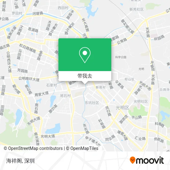 海祥阁地图