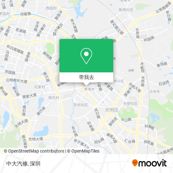 中大汽修地图