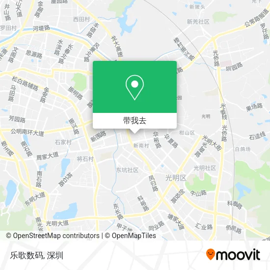 乐歌数码地图