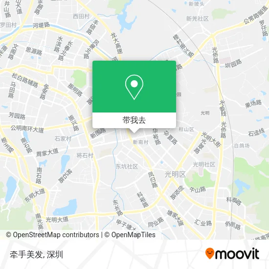 牵手美发地图