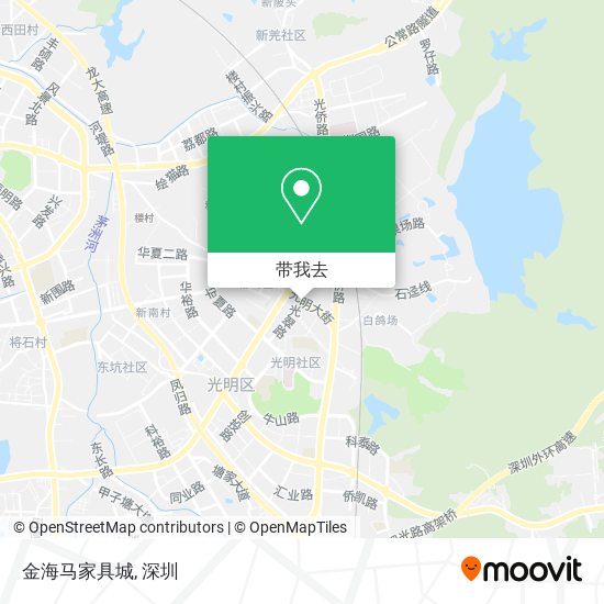 金海马家具城地图