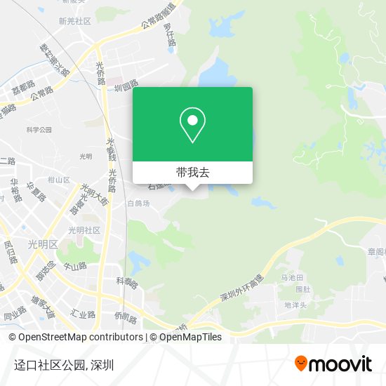 迳口社区公园地图