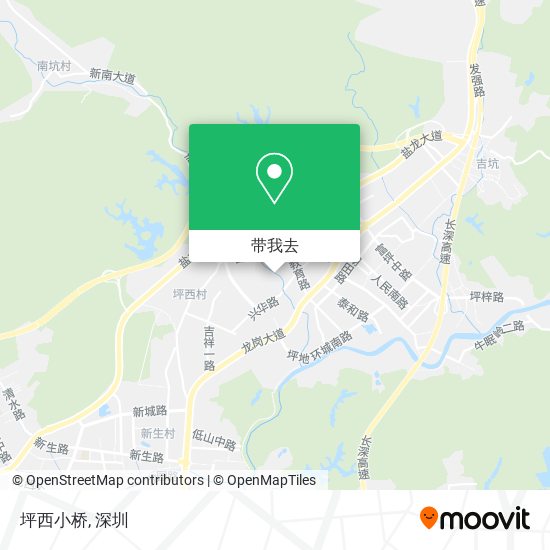 坪西小桥地图