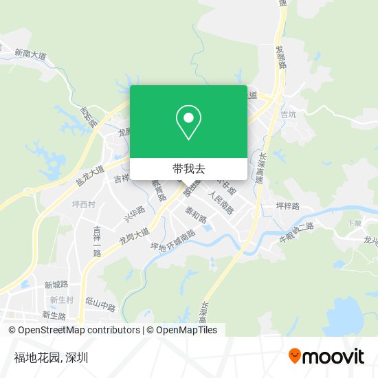 福地花园地图