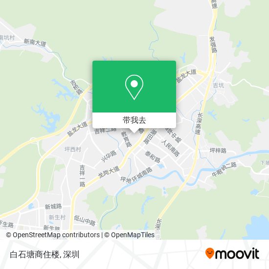 白石塘商住楼地图