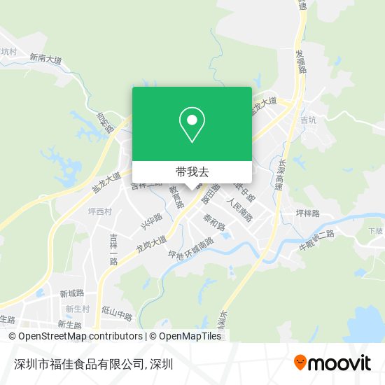 深圳市福佳食品有限公司地图