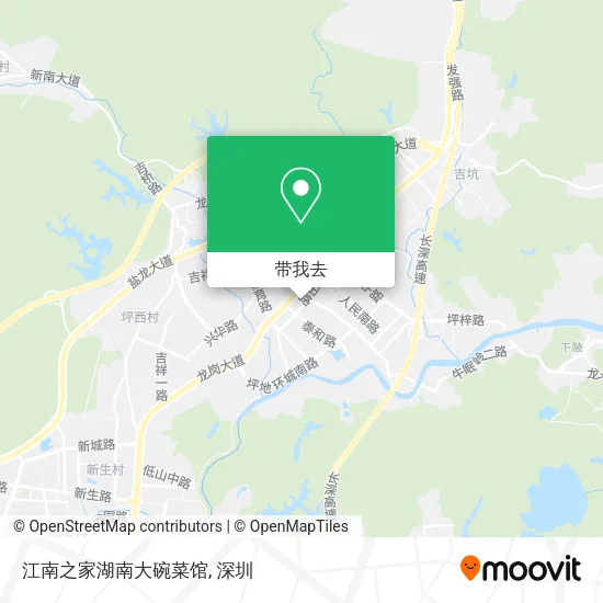 江南之家湖南大碗菜馆地图