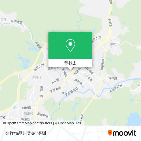 金祥精品川菜馆地图