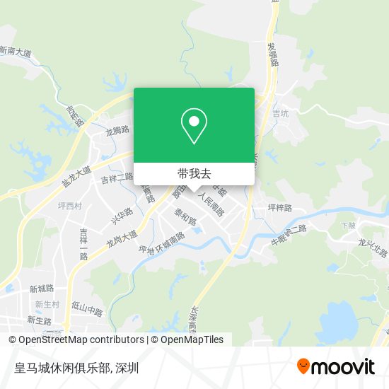 皇马城休闲俱乐部地图