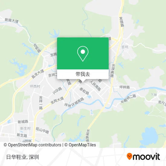 日华鞋业地图