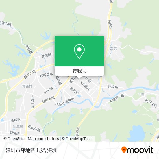 深圳市坪地派出所地图