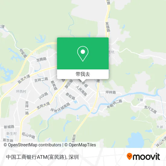 中国工商银行ATM(富民路)地图