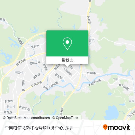 中国电信龙岗坪地营销服务中心地图