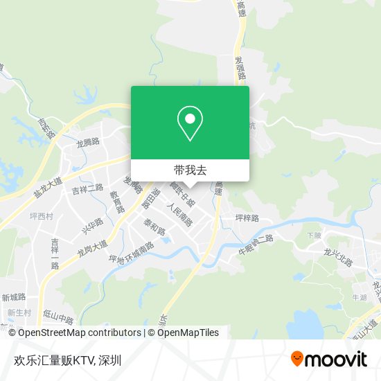 欢乐汇量贩KTV地图