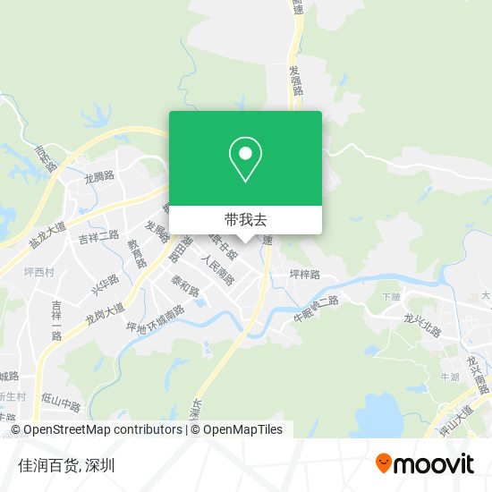 佳润百货地图