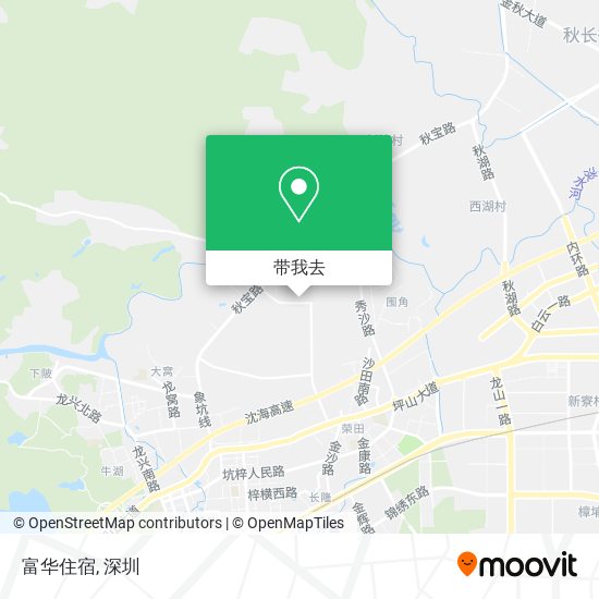 富华住宿地图