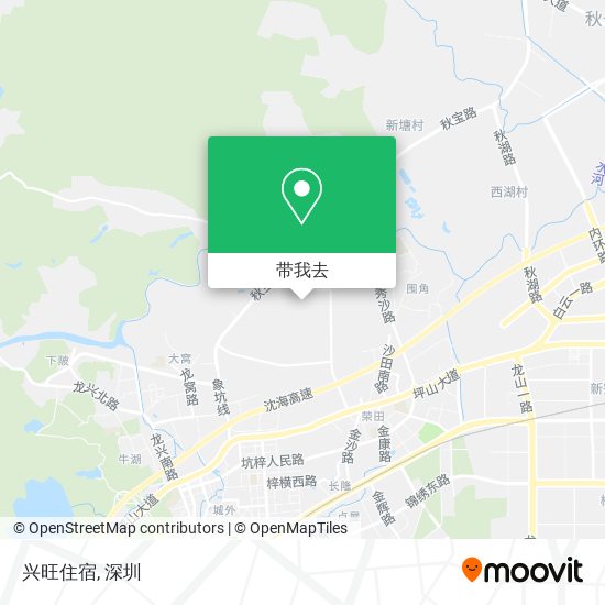 兴旺住宿地图