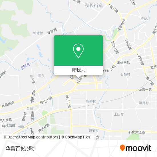 华昌百货地图