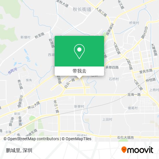 鹏城里地图
