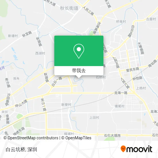 白云坑桥地图