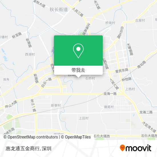 惠龙通五金商行地图