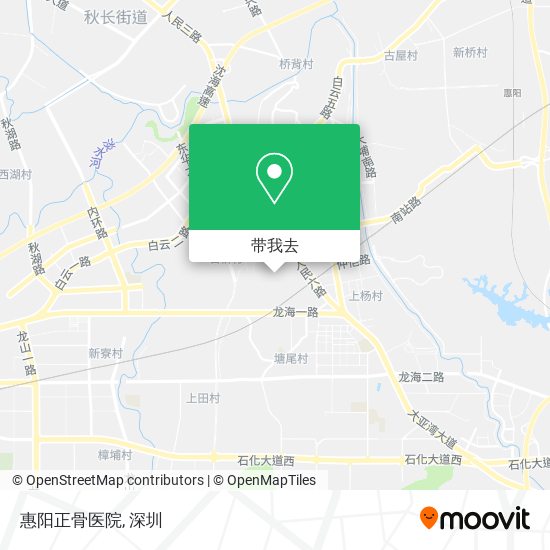 惠阳正骨医院地图