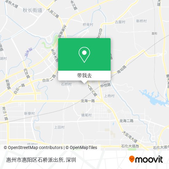 惠州市惠阳区石桥派出所地图