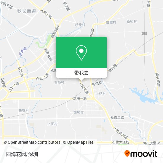 四海花园地图