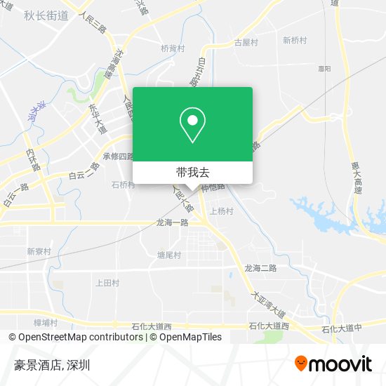 豪景酒店地图